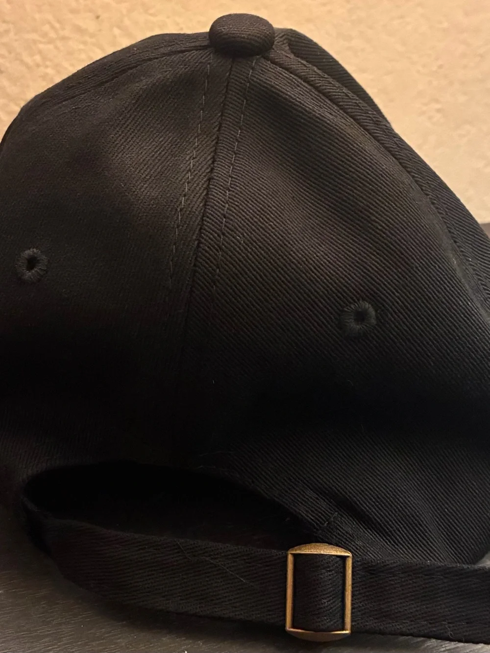 SHEIN Black Minimalist Baseball Cap